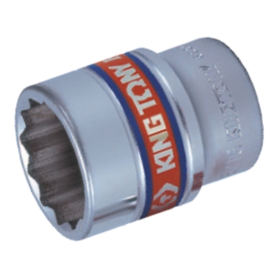 NASADKA KRÓTKA 12-KĄTNA CHROMOWANA 1-1/8'' 42MM