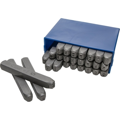 KOMPLET ZNACZNIKÓW LITERY S 5MM