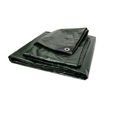 PLANDEKA 140G/M2 4*8M ZIELONA
