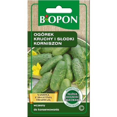 OGÓREK KRUCHY I SŁODKI KORNISZON 2G