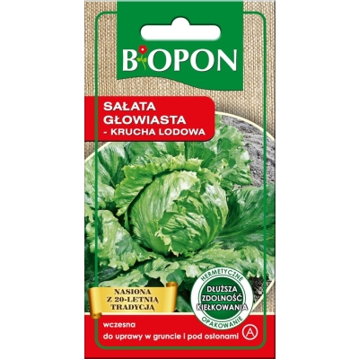 SAŁATA GŁOWIASTA KRUCHA LODOWA 0.5G