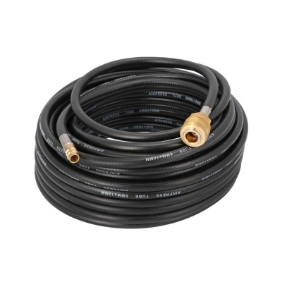 WĄŻ PNEUMATYCZNY GUMOWY 10*6MM 15M OKUTY