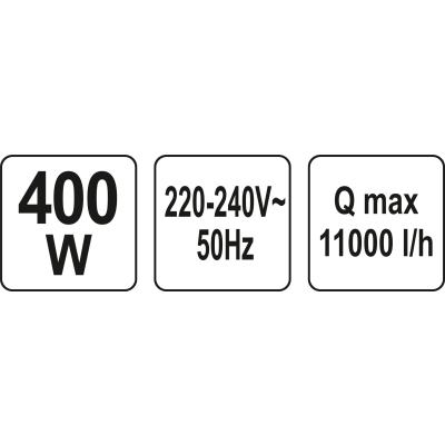 POMPA ZATAPIALNA 400W