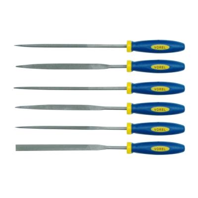 PILNIKI DO METALU IGLAKI 140MM KOMPLET 6-SZTUKOWY