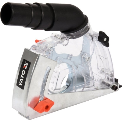 OSŁONA Z ODSYSANIEM PYŁU DO CIĘCIA SZLIFIERKĄ 125MM