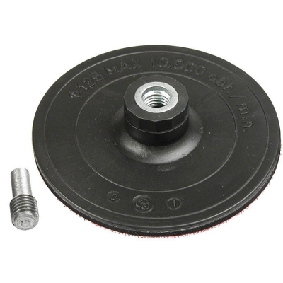 TARCZA ELASTYCZNA Z RZEPEM 125MM  M14 + TRZPIEŃ