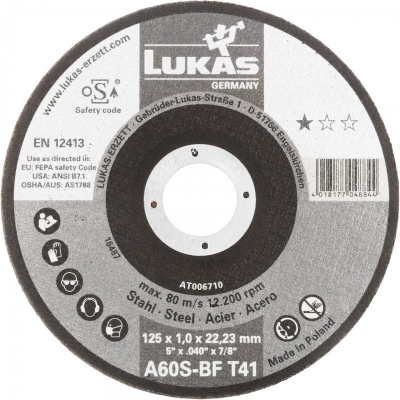 TARCZA WYPUKŁA T27 230*2.5*22 A24R-BF PREMIUMFLEX