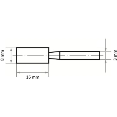 ŚCIERNICA TRZPIENIOWA ZY 0816.03 EKR 60 N V4
