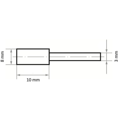 ŚCIERNICA TRZPIENIOWA ZY 0810.03 RKD 80 QU V21