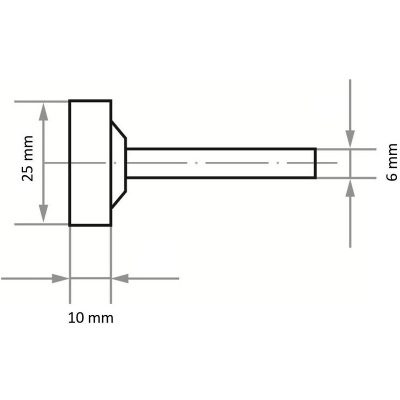 ŚCIERNICA TRZPIENIOWA ZY2 2510.06 EKR 36 N V4