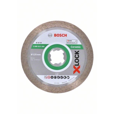 TARCZA DIAMENTOWA STANDARD CERAMIC 125*1.8 X-LOCK