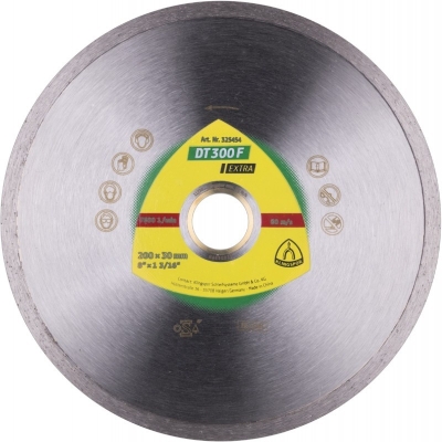 TARCZA DIAMENTOWA GŁADKA DT300F 125MM 325358