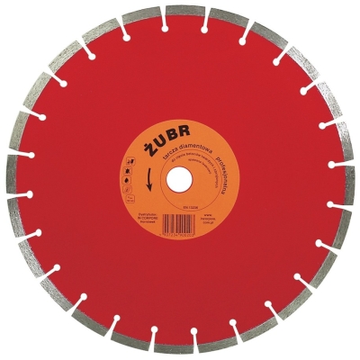 TARCZA DIAMENTOWA  DO BETONU ZBROJONEGO ŻUBR 450MM