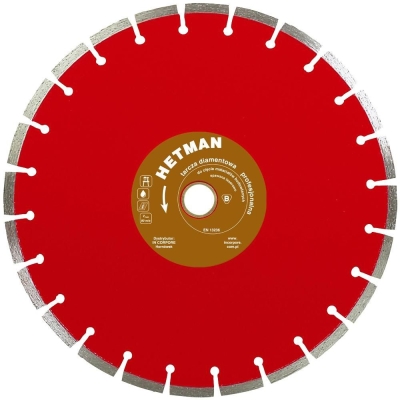 TARCZA DIAMENTOWA SEGMENTOWA HETMAN 250MM