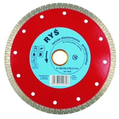 TARCZA DIAMENTOWA TURBO RYŚ 200MM