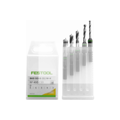 KASETA Z WIERTŁAMI BKS D 3-8 CE/W-K
