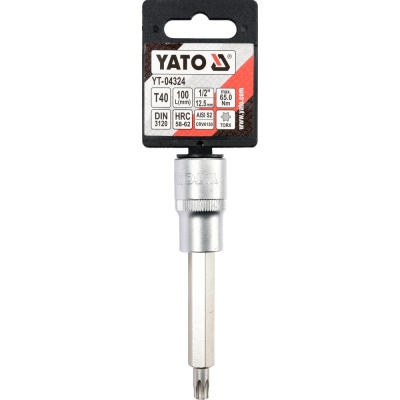 KLUCZ TRZPIENIOWY TORX 1/2'' T40 100MM