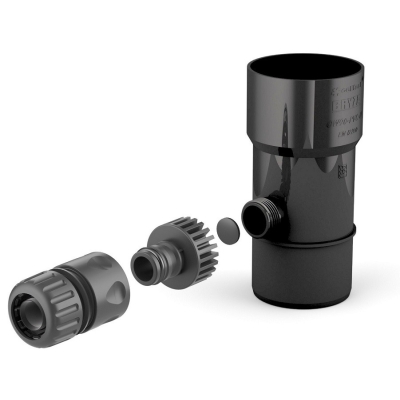 ODZYSKIWACZ WODY DESZCZOWEJ 63MM CZARNY