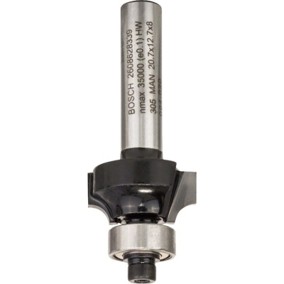 FREZ DO ZAOKRĄGLEŃ Z ŁOŻYSKIEM 8*20.7*53MM