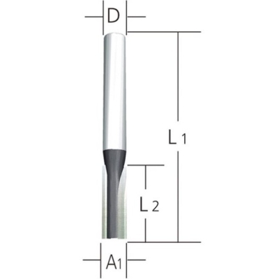 FREZ DO DREWNA PROSTY 6 MM
