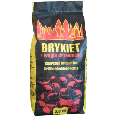 BRYKIET Z WĘGLA DRZEWN.2,5KG