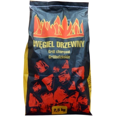 WĘGIEL DRZEWNY 2,5KG