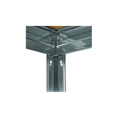REGAŁ METALOWY, WCISKANY, PŁYTA MDF 120KG