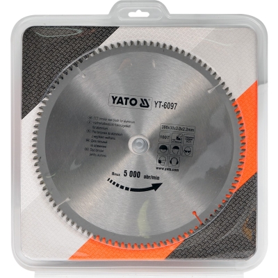 TARCZA WIDIOWA DO ALUMINIUM 300*30MM 100 ZĘBÓW