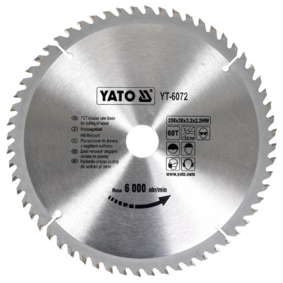 TARCZA WIDIOWA 250*60T*30MM