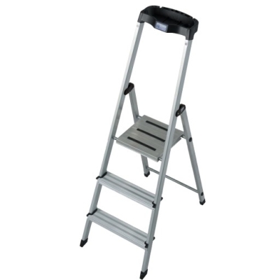 DRABINA ALUMINIOWA WOLNOSTOJĄCA SAFETY 3 SZCZEBLE