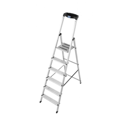 DRABINA ALUMINIOWA WOLNOSTOJĄCA SAFETY 6 SZCZEBLI