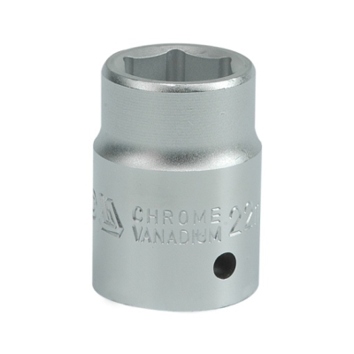 NASADKA KRÓTKA CHROMOWANA 6-KĄTNA 3/4'' 22MM