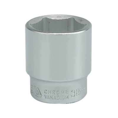 NASADKA KRÓTKA CHROMOWANA 6-KĄTNA 3/4'' 38MM