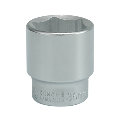 NASADKA KRÓTKA CHROMOWANA 6-KĄTNA 3/4'' 36MM