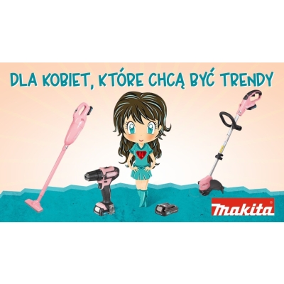 AKUMULATOROWA PODKASZARKA 260MM 12V MAX 1*2.0AH CXT RÓŻOWY