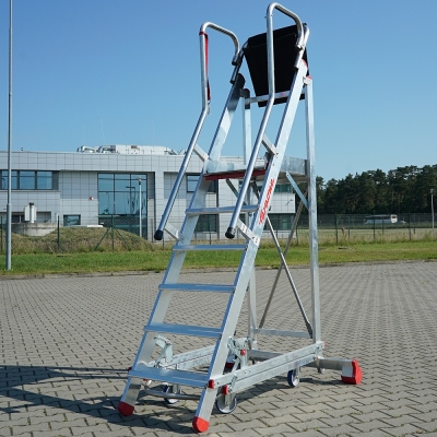 DRABINA/PODEST ROBOCZY PLS6.7 159/266CM 6 STOPNI