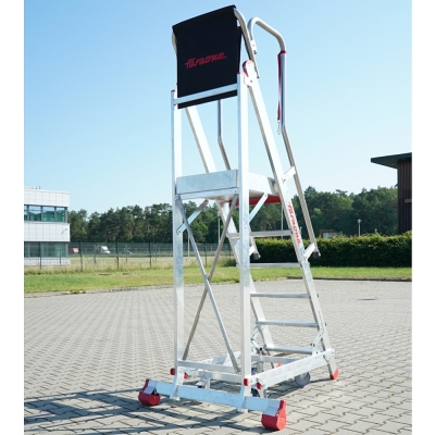 DRABINA/PODEST ROBOCZY PLS6.7 159/266CM 6 STOPNI