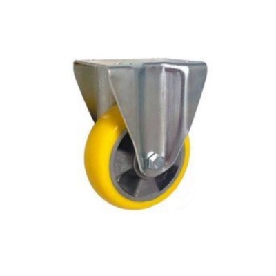 KOŁO ALUMINIUM-POLIURETAN 125MM OBUDOWA STAŁA A23P