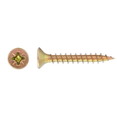 WKRĘT DO DREWNA OCYNK ŻÓŁTY 4.5*30MM