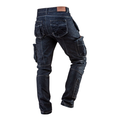 SPODNIE ROBOCZE 5-KIESZENIOWE DENIM ROZMIAR M