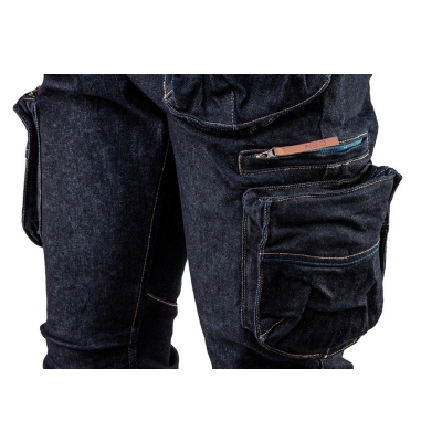 SPODNIE ROBOCZE 5-KIESZENIOWE DENIM ROZMIAR S