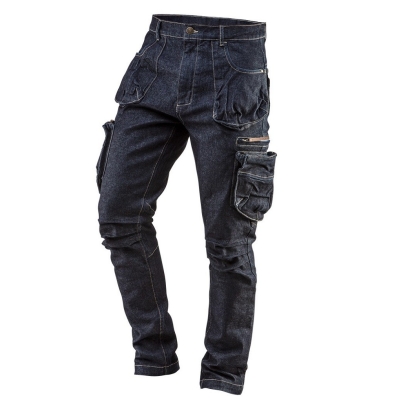SPODNIE ROBOCZE 5-KIESZENIOWE DENIM ROZMIAR XXL
