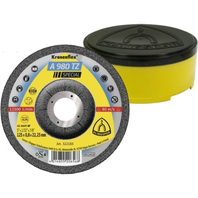 TARCZA WYPUKŁA A980 TZ 125*0.8*22 322183