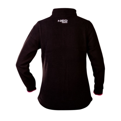 BLUZA POLAROWA DAMSKA CZARNA, ROZMIAR XL