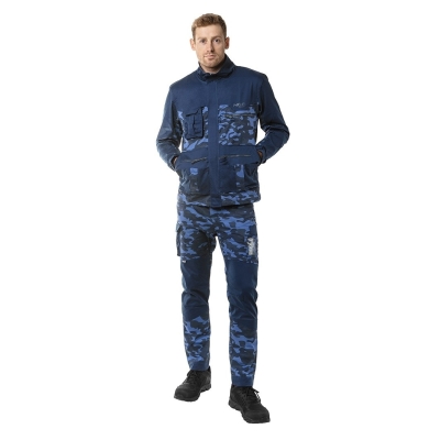BLUZA ROBOCZA CAMO NAVY, ROZMIAR M