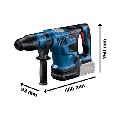 MŁOT UDAROWY OBROTOWY AKUMULATOROWY SDS MAX GBH 18V-36C 0*AH