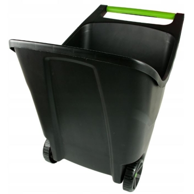 TACZKA OGRODOWA LOAD&GO II, CZARNA 85L