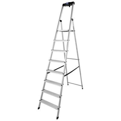 DRABINA ALUMINIOWA WOLNOSTOJĄCA SAFETY 8 SZCZEBLI