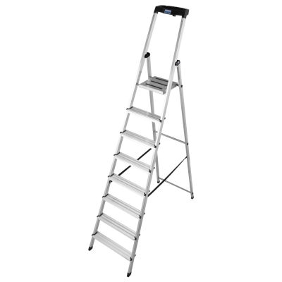 DRABINA ALUMINIOWA WOLNOSTOJĄCA SAFETY 8 SZCZEBLI