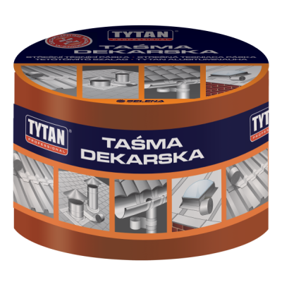 TAŚMA USZCZELNIAJĄCA DEKARSKA 15CM*10MB J. CEGŁA/TERRAKOTA